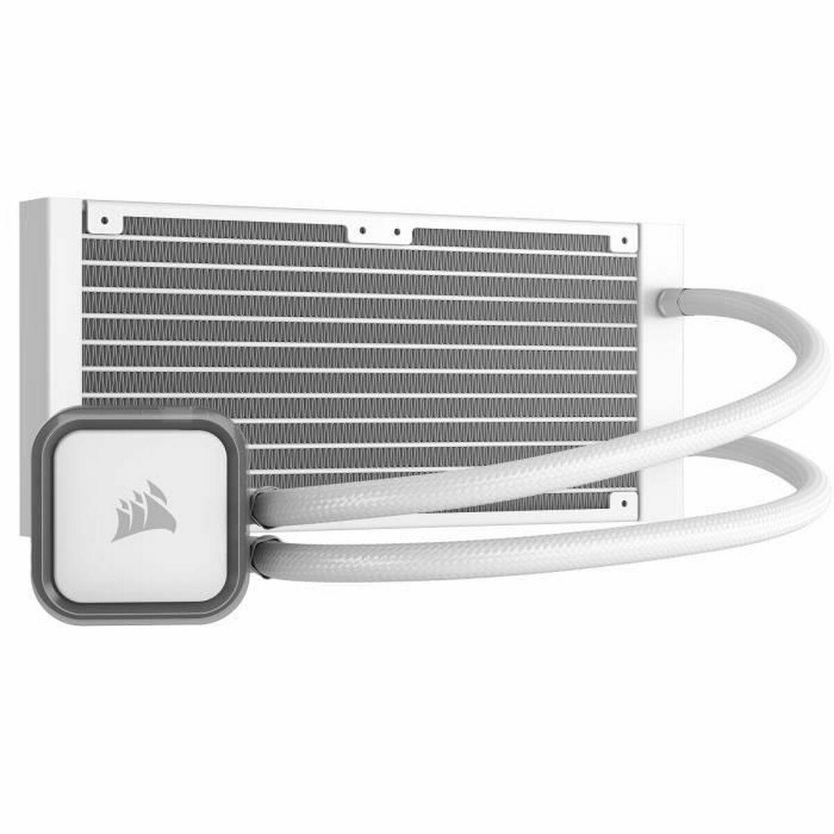 Corsair H100I Elite Processore Raffreddatore di liquidi tutto in uno 12 cm Bianco 1 pz (CORSAIR iCUE H100i RGB ELITE LIQUID WHT)
