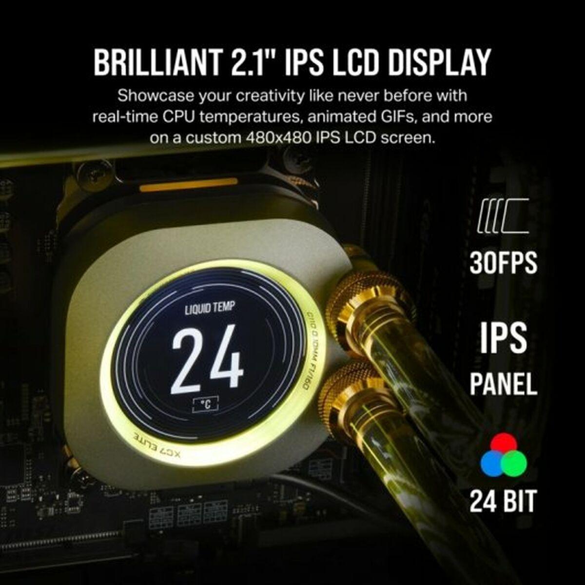 CORSAIR CPU WATER BLOCK, XC7 ELITE LCD