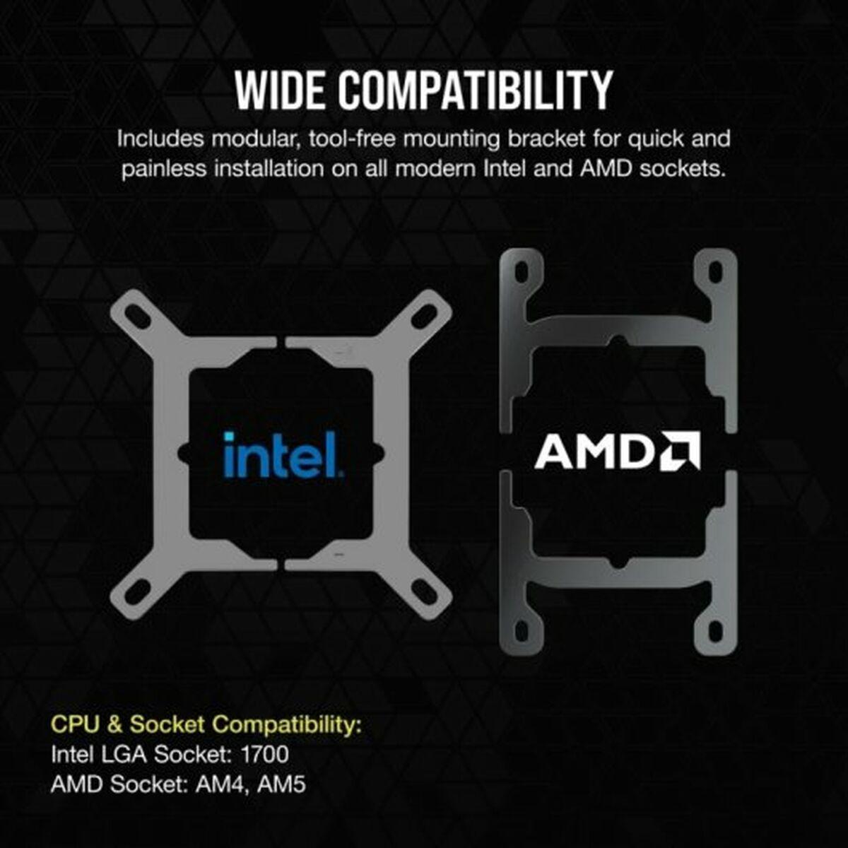 CORSAIR CPU WATER BLOCK, XC7 ELITE LCD WHITE
