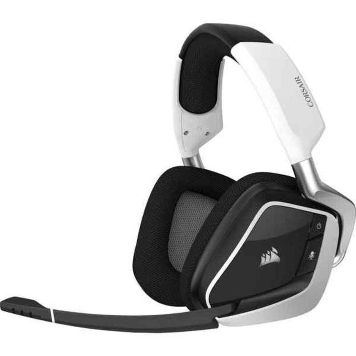 Corsair VOID RGB ELITE Wireless Auricolare A Padiglione Giocare Nero Bianco (CORSAIR VOID RGB ELITE WL HEADSET WHITE)