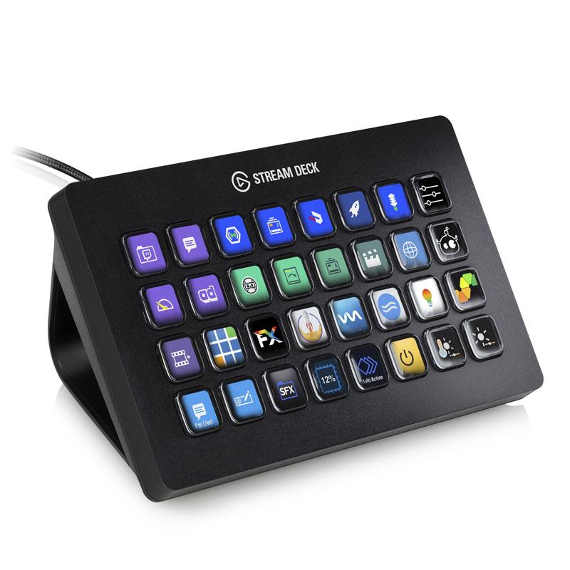 Elgato Stream Deck XL Nero (Elgato USB 32 Key Customisable Stream Deck XL 10GAT9901)