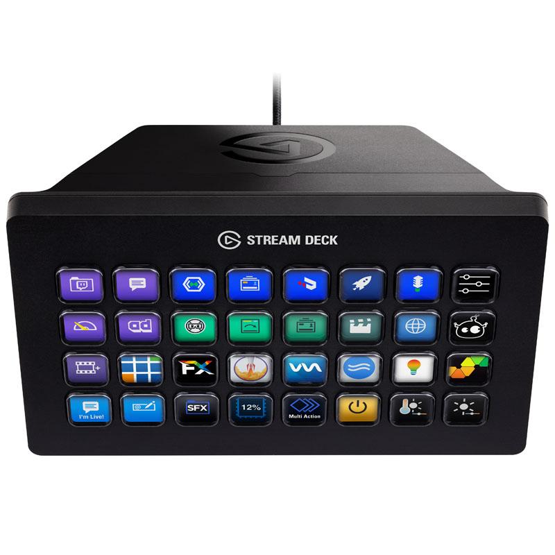 Elgato Stream Deck XL Nero (Elgato USB 32 Key Customisable Stream Deck XL 10GAT9901)