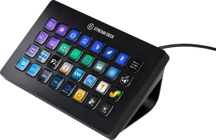 Elgato Stream Deck XL Nero (Elgato USB 32 Key Customisable Stream Deck XL 10GAT9901)
