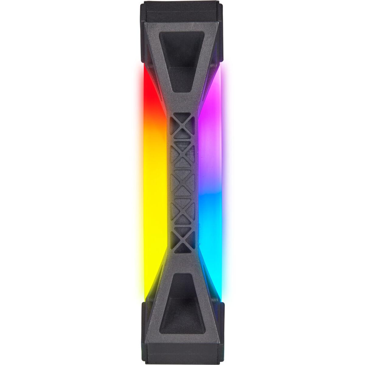Corsair CO-9050097-WW sistema di raffreddamento per computer Case per computer Ventilatore 12 cm Nero Grigio (Corsair iCUE QL12