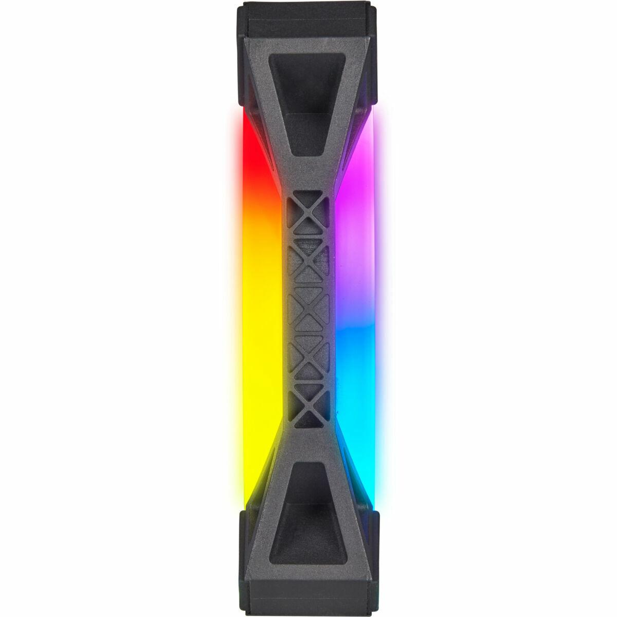 Corsair CO-9050098-WW sistema di raffreddamento per computer Case per computer Ventilatore 12 cm Nero Bianco (CORSAIR ICUE QL12