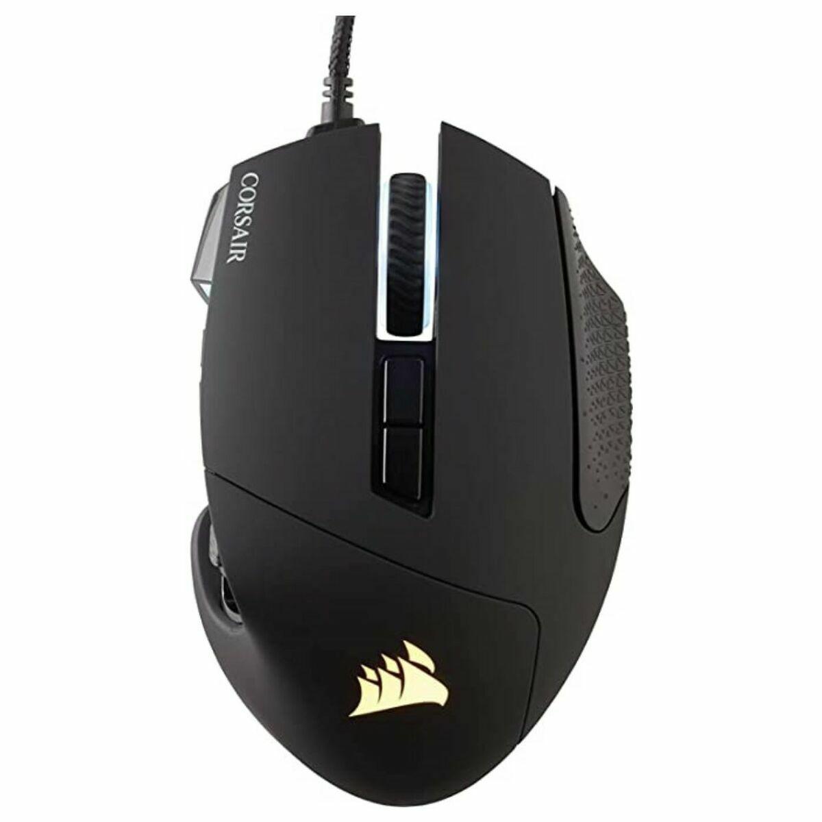 SOURIS FILAIRE GAMER CORSAIR SCIMITAR ELITE RGB (NOIR)