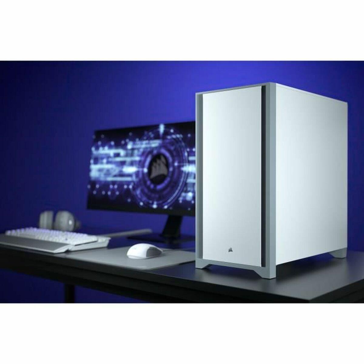 GEH CORSAIR MIDI 4000D (TEMPERED GLASS) WHITE