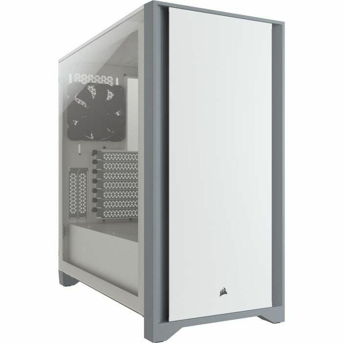 GEH CORSAIR MIDI 4000D (TEMPERED GLASS) WHITE