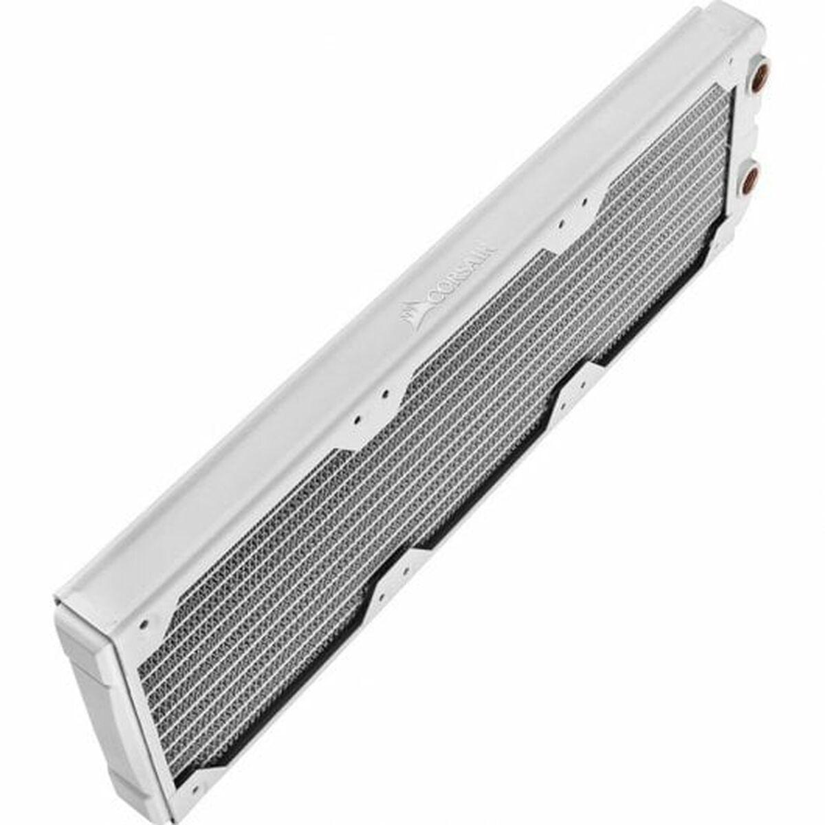 Corsair XR5 Blocco per radiatore (Corsair Hydro X Series XR5 360mm Dual Fan Water Cooling Radiator - White [CX-903)