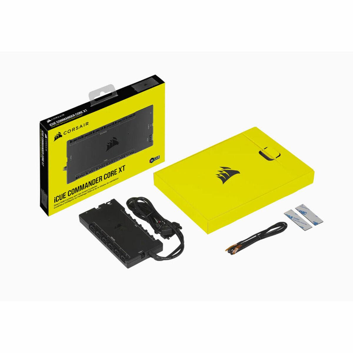 Corsair iCUE Commander Core XT controller della velocitÃƒÆ’Ã‚Â  della ventola 6 canali Nero (Corsair iCUE Commander C