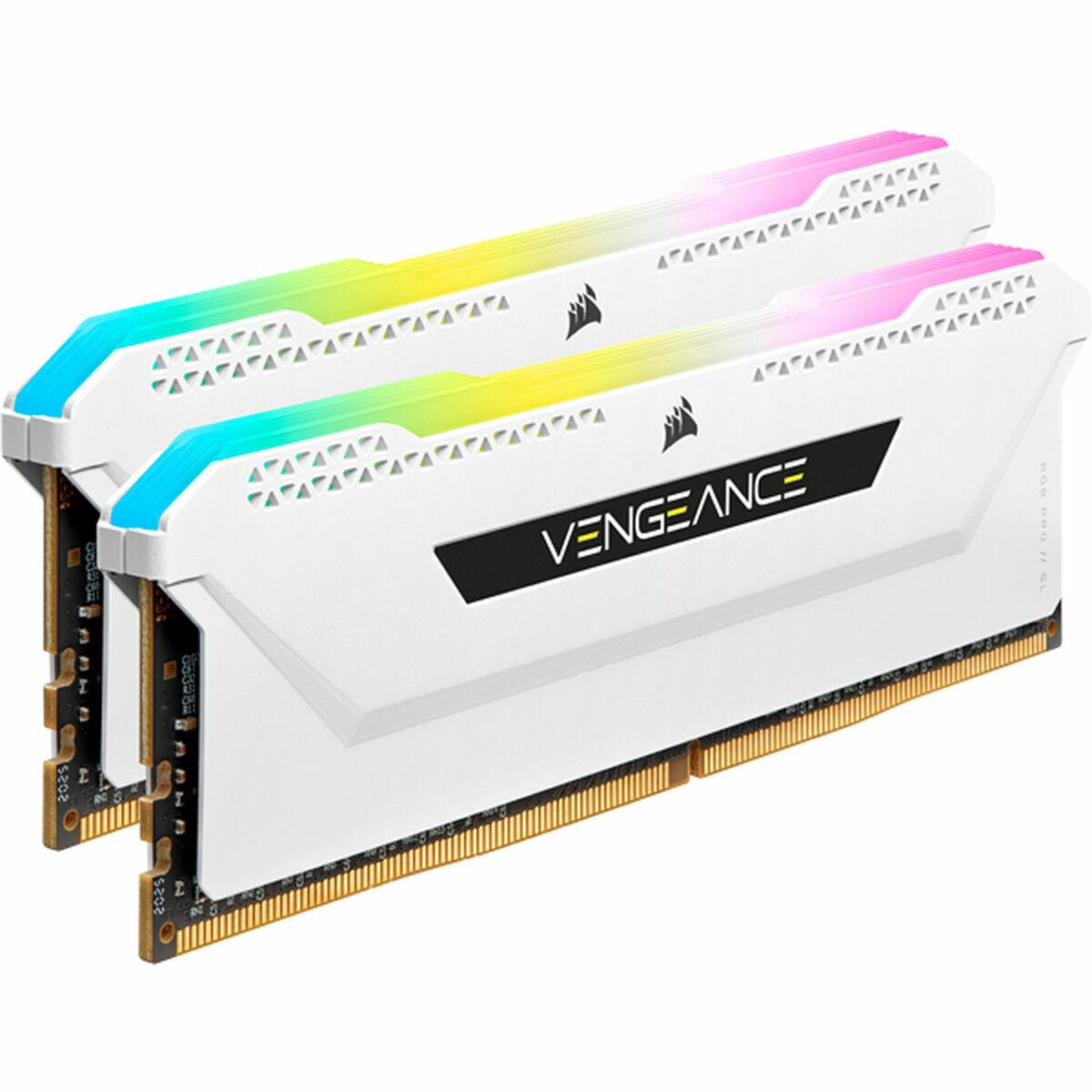 Corsair Vengeance CMH16GX4M2E3200C16W memoria 16 GB 2 x 8 GB DDR4 3200 MHz (CORSAIR DDR4 3200 D/K VEN PR SL 16GB WHT)