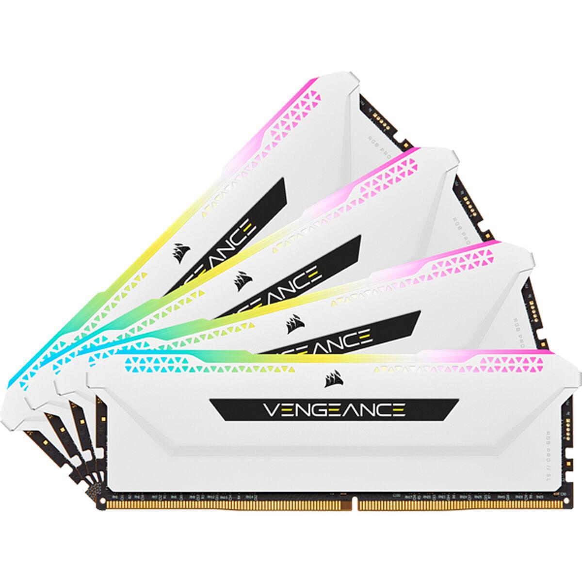 Corsair Vengeance RGB Pro CMH32GX4M4E3200C16W memoria 32 GB 4 x 8 GB DDR4 3200 MHz (32GB DDR4 3200 UDIMM RGB K4)