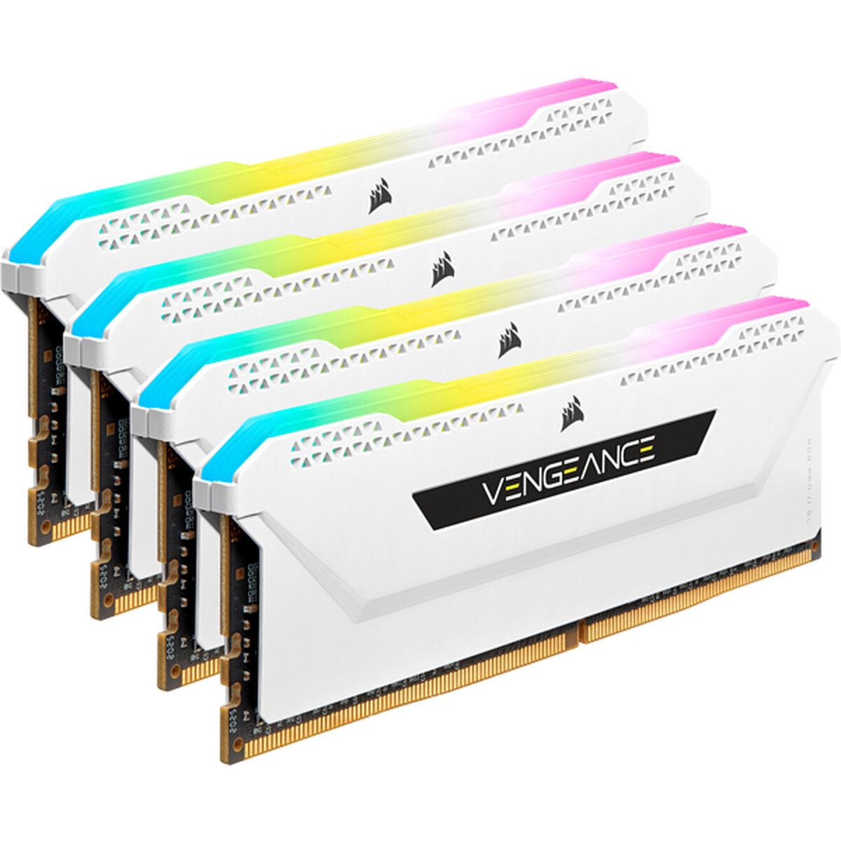 Corsair Vengeance RGB Pro CMH32GX4M4E3200C16W memoria 32 GB 4 x 8 GB DDR4 3200 MHz (32GB DDR4 3200 UDIMM RGB K4)