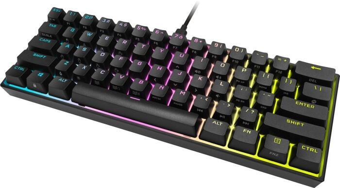 Corsair K65 RGB Mini tastiera da gioco meccanica cablata Cherry MX Speed