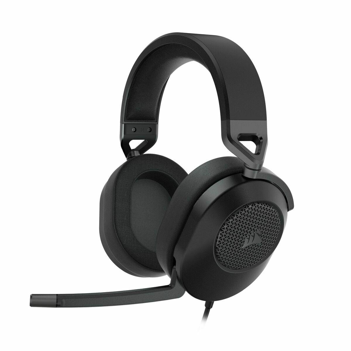 Corsair HS65 SURROUND Auricolare Cablato Portatile Giocare Carbonio (CORSAIR HS65 GAMING HEADSET CARBON WIRED)