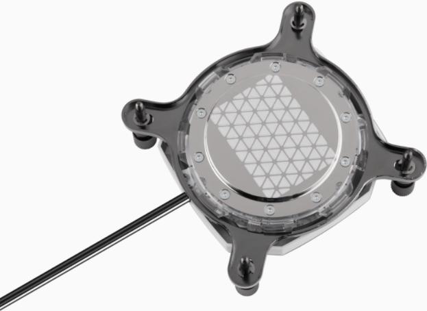 Corsair Hydro X Series XC7 RGB PRO Blocco di acqua (Corsair Hydro X Series XC7 RGB PRO White CPU Water Block - 1700/1200/AM4/AM