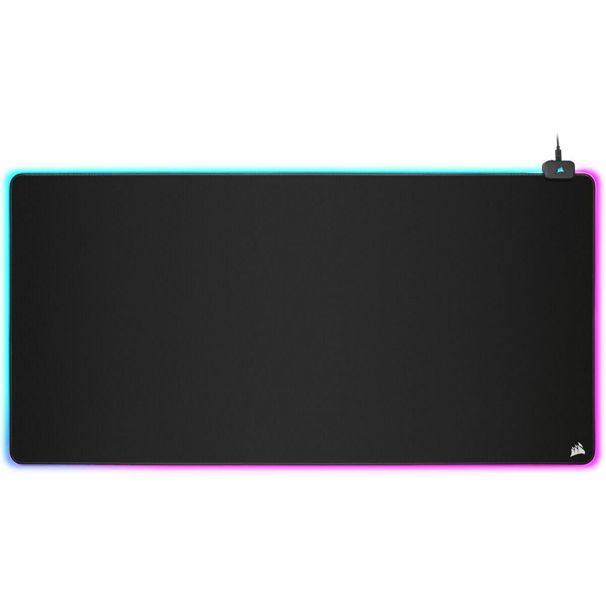Corsair CH-9417080-WW tappetino per mouse Tappetino per mouse per gioco da computer Nero (CORSAIR MM700 RGB CLOTH SURFACE E-3XL)