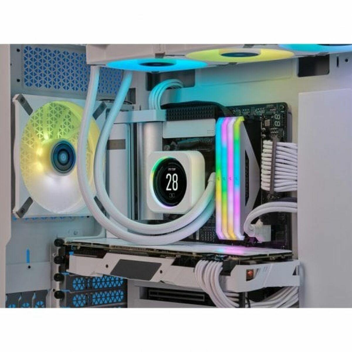 Ventola per PC Corsair CW-9060066-WW sistema di raffreddamento computer Processore Display Bianco 1 pz (CORSAIR ICUE ELITE COOL