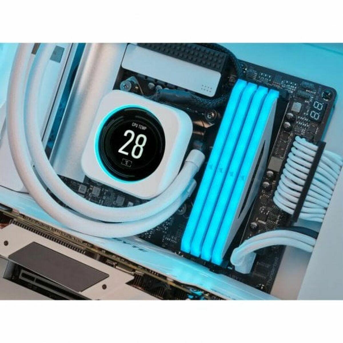 Ventola per PC Corsair CW-9060066-WW sistema di raffreddamento computer Processore Display Bianco 1 pz (CORSAIR ICUE ELITE COOL