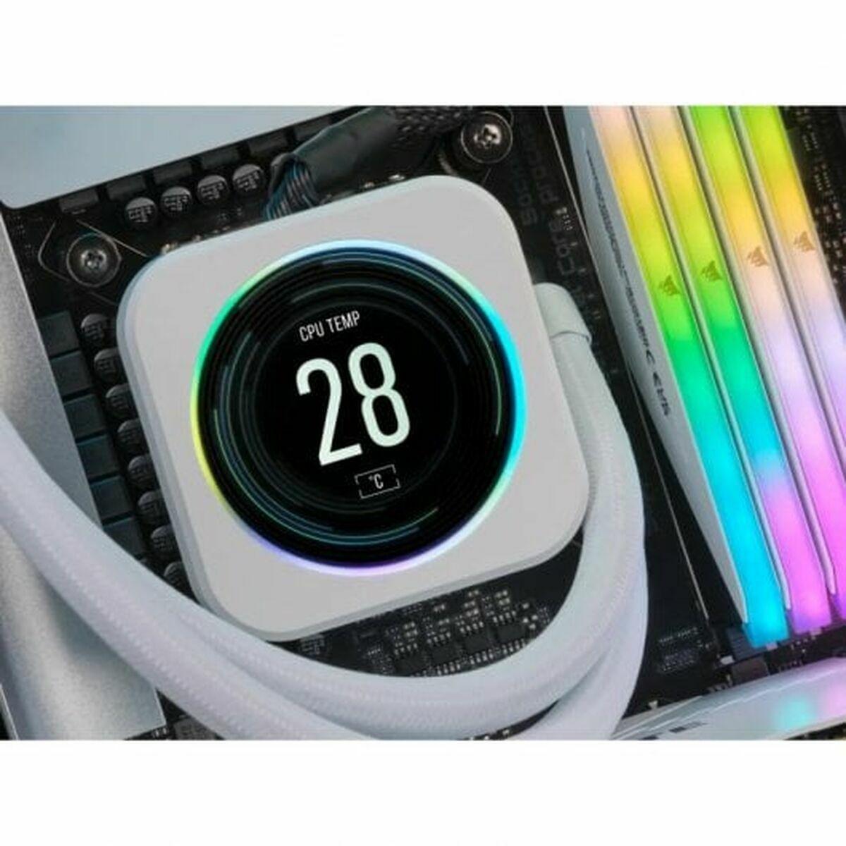 Ventola per PC Corsair CW-9060066-WW sistema di raffreddamento computer Processore Display Bianco 1 pz (CORSAIR ICUE ELITE COOL