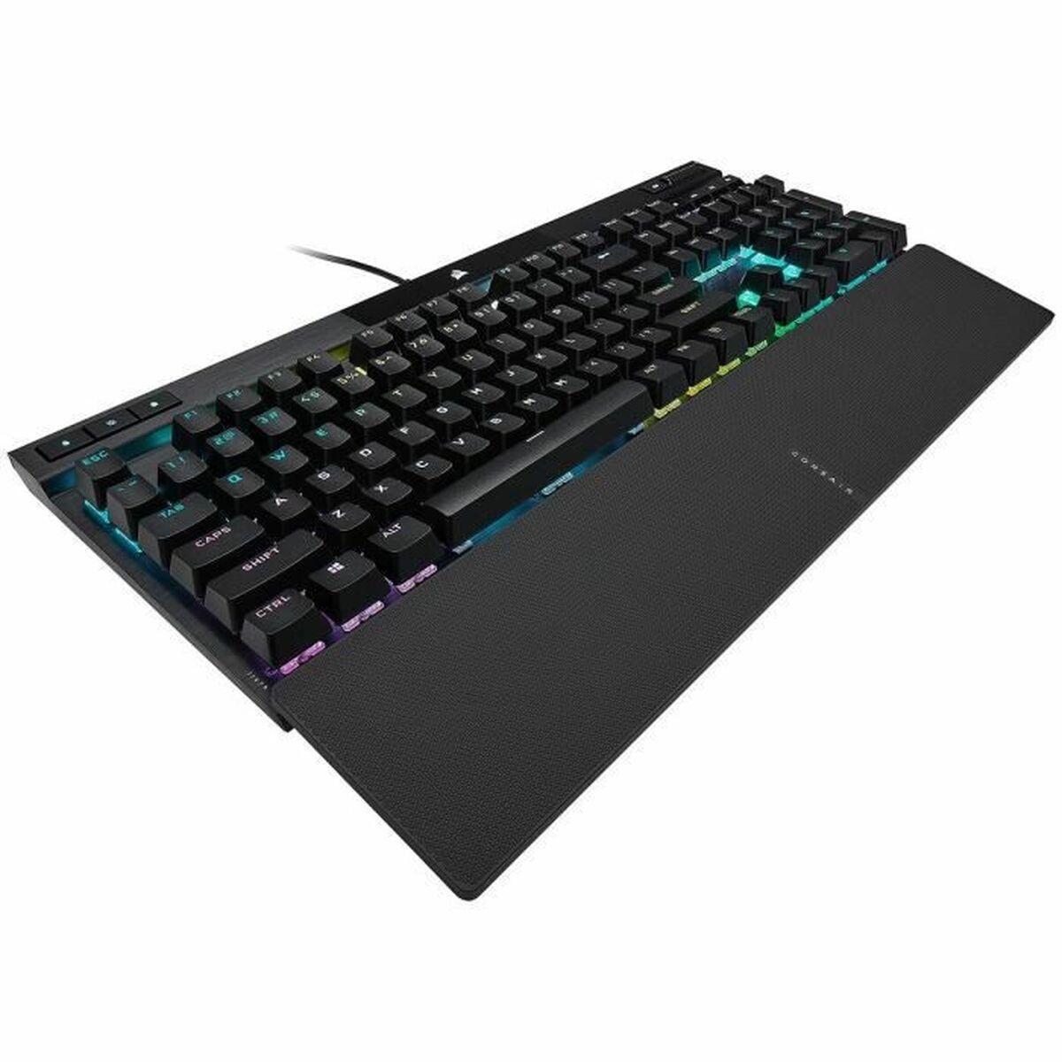 CLAVIER GAMER MCANIQUE (CHERRY CORSAIR OPX) CORSAIR K70 PRO RGB (NOIR)