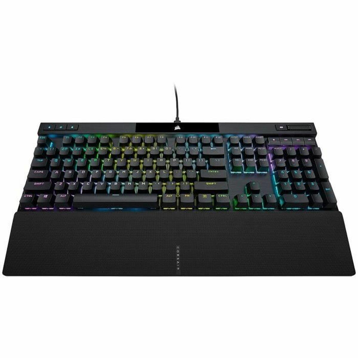 CLAVIER GAMER MCANIQUE (CHERRY CORSAIR OPX) CORSAIR K70 PRO RGB (NOIR)