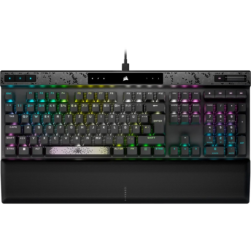 Corsair K70 MAX tastiera USB Inglese US Nero