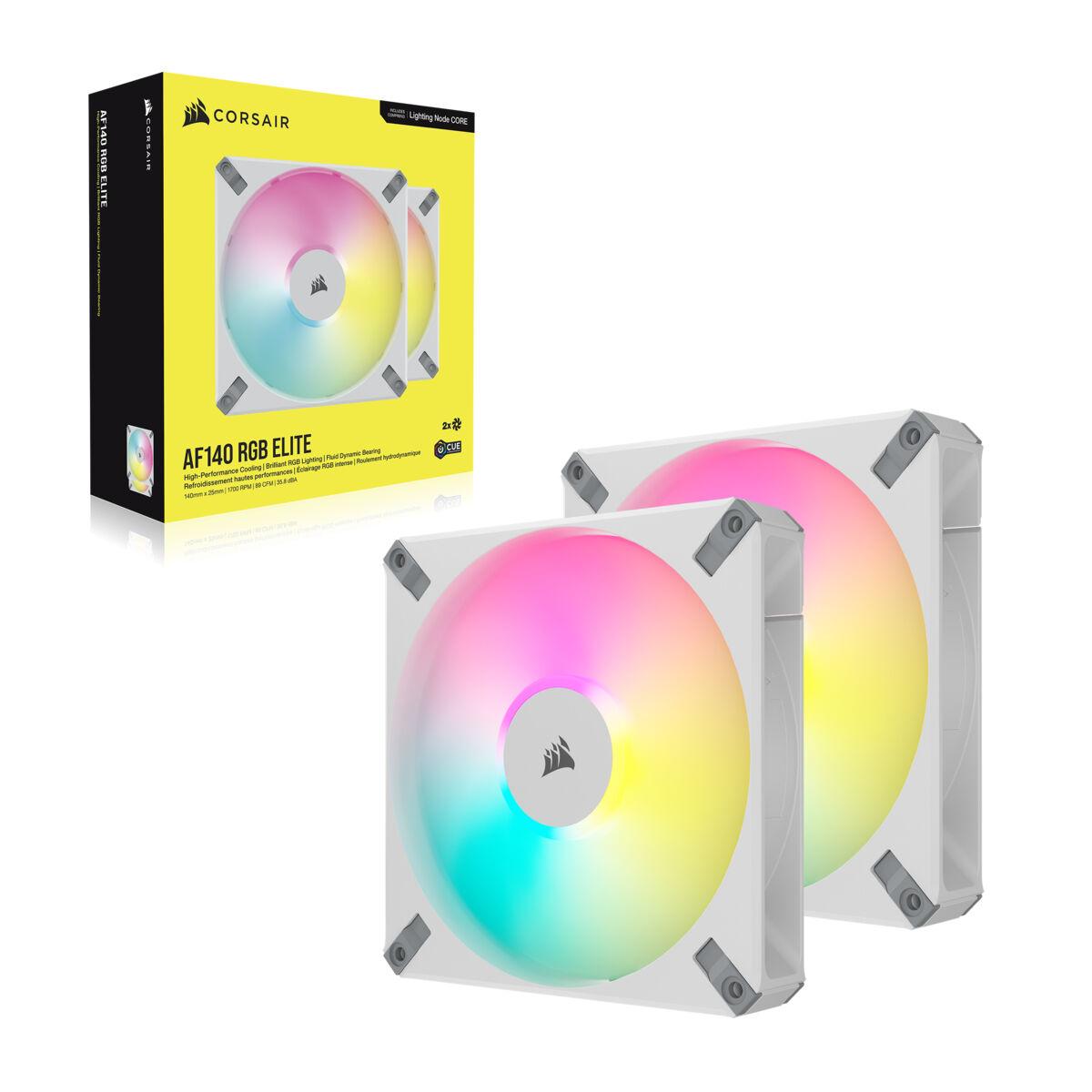 Corsair CO-9050160-WW sistema di raffreddamento per computer Case per computer Ventilatore Nero 2 pz (Computer Cooling System -
