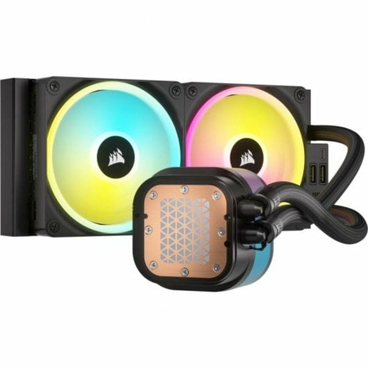 Corsair CW-9061007-WW sistema di raffreddamento per computer Processore Raffreddatore d'aria 12 cm Nero 2 pz (CORSAIR ICUE LINK