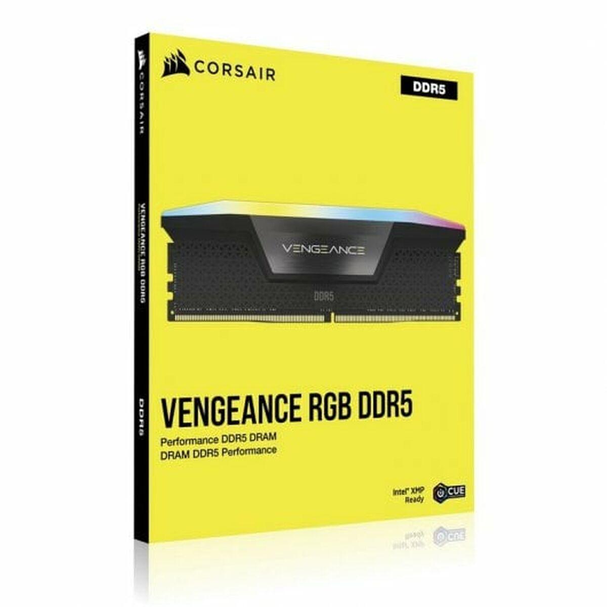 DIMM - 32 GO (KIT DE 2 X 16 GO) - DDR5 6200 MHZ C36 - XMP 3.0 - RGB - NOIR