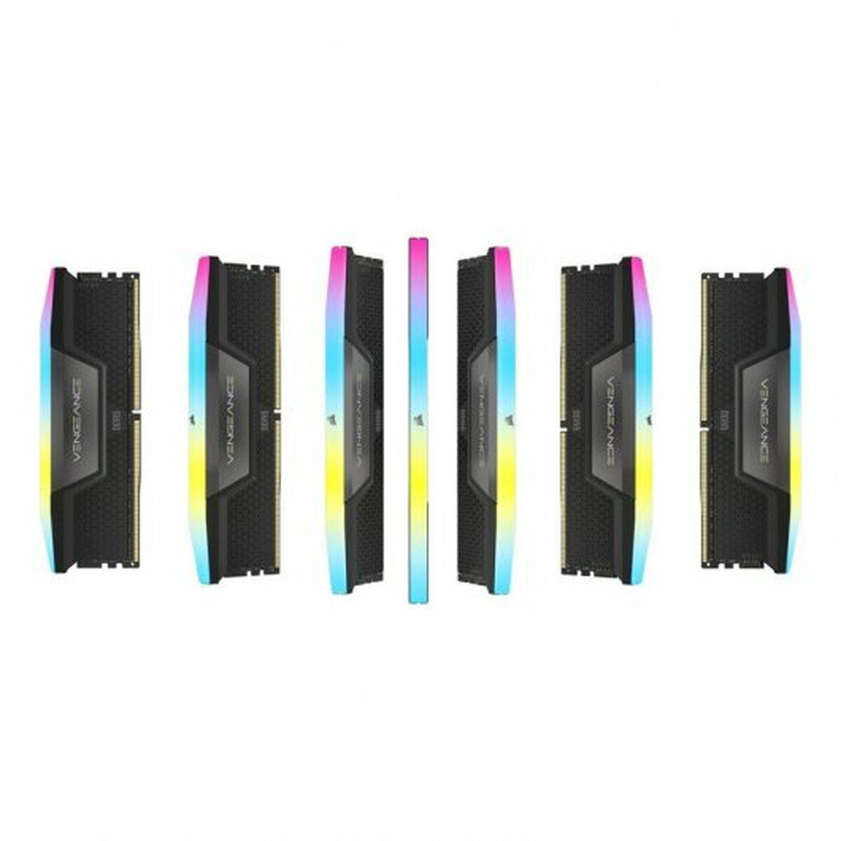 DIMM - 32 GO (KIT DE 2 X 16 GO) - DDR5 6200 MHZ C36 - XMP 3.0 - RGB - NOIR