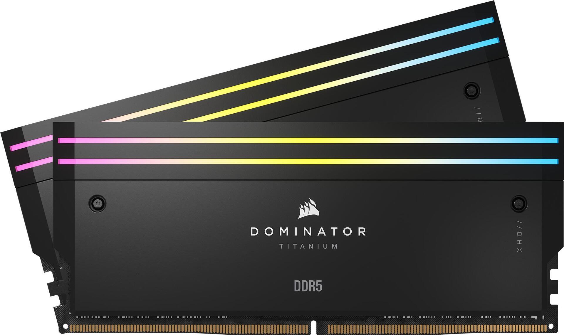Corsair Dominator Titanium CMP32GX5M2X6600C32 memoria 32 GB 2 x 16 GB DDR5 6600 MHz (32GB DDR5 6600 UDIMM RGB K2)