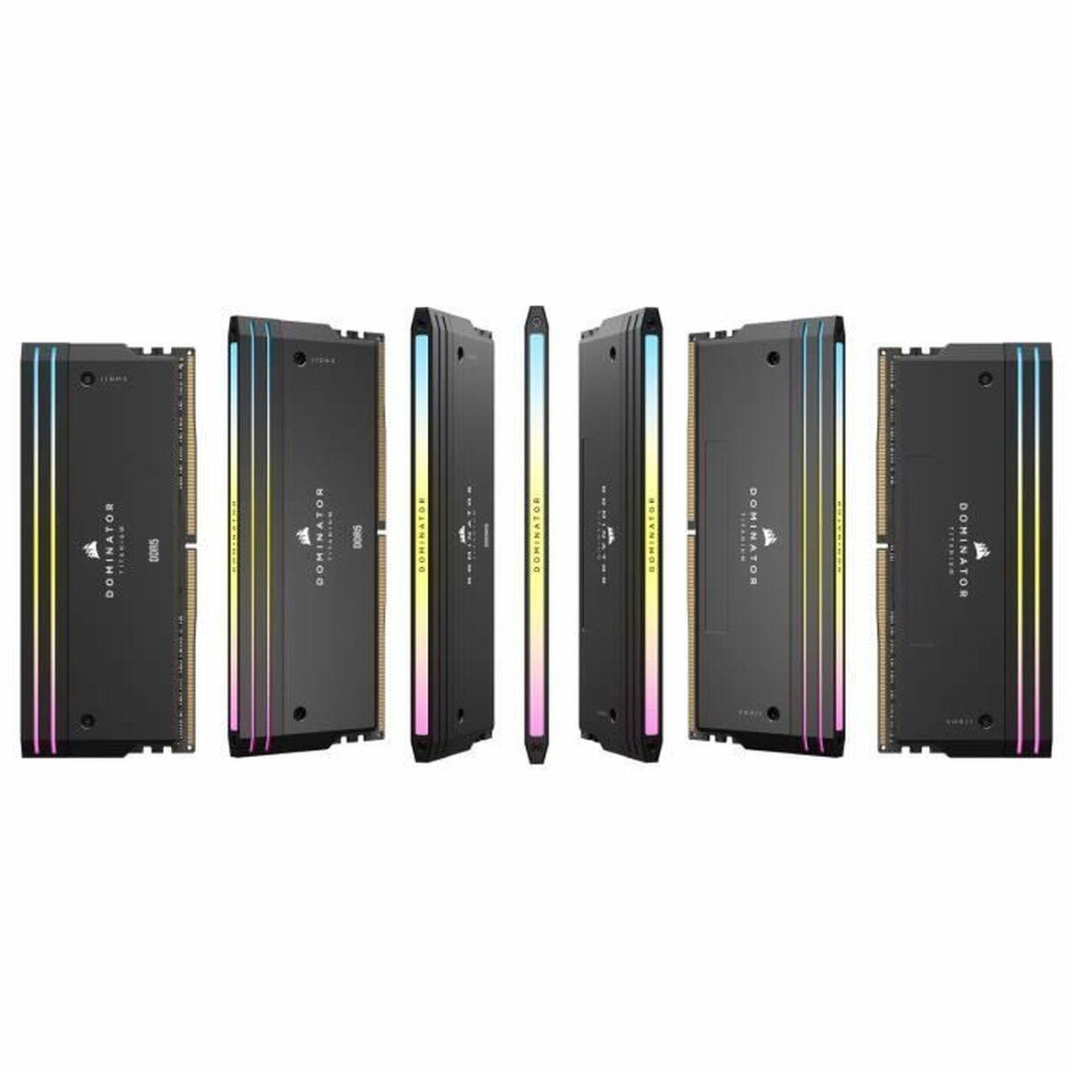 RAM CORSAIR D5 6000 48GB C30 DOM TITANIUM RGB K2
