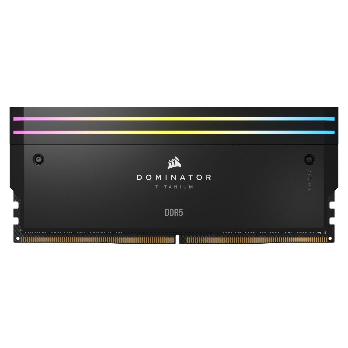 DIMM - 96 GO (KIT DE 2 X 48 GO) - DDR5 6600 MHZ C32 - XMP 3.0 - RGB - NOIR
