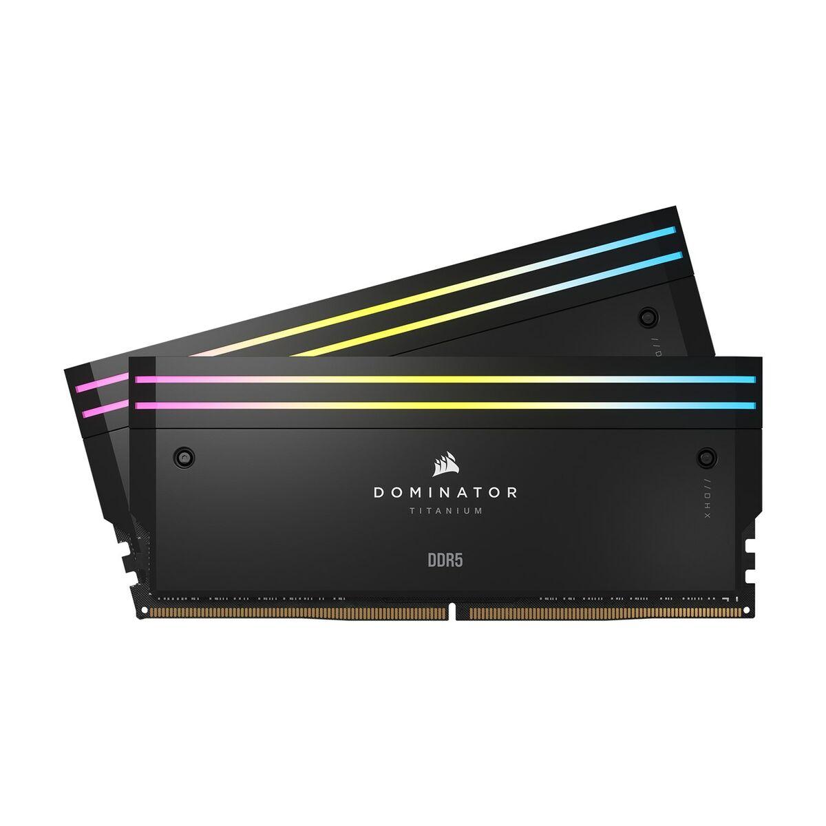 DIMM - 96 GO (KIT DE 2 X 48 GO) - DDR5 6600 MHZ C32 - XMP 3.0 - RGB - NOIR