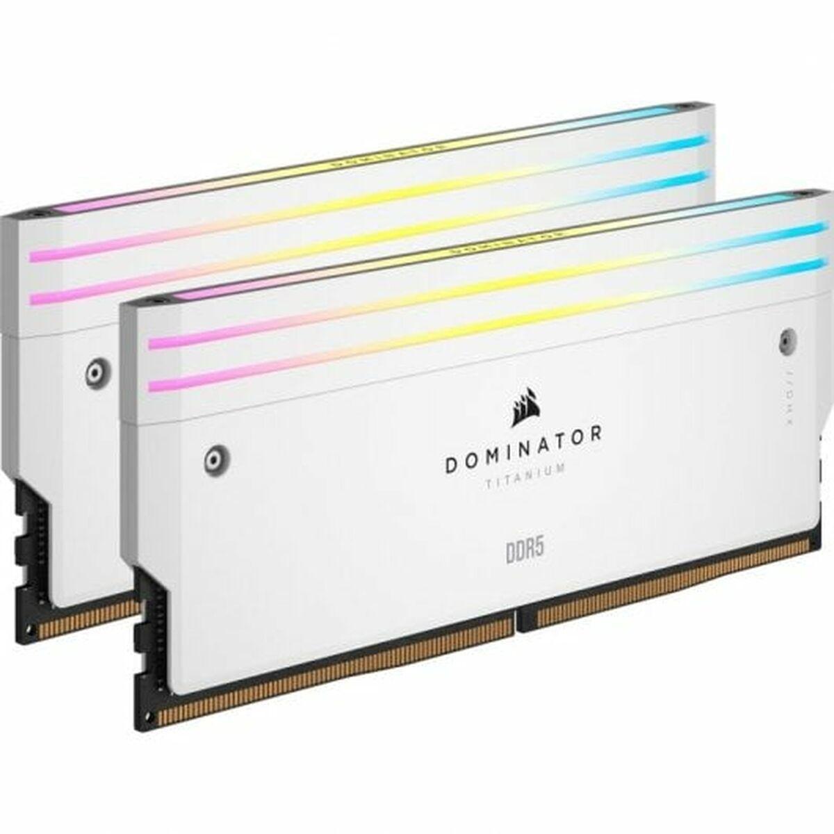 RAM CORSAIR D5 6600 32GB C32 DOM TITANIUM RGB K2