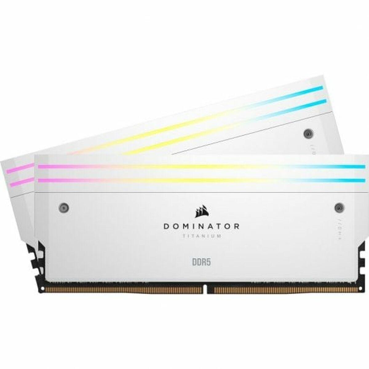 RAM CORSAIR D5 6600 32GB C32 DOM TITANIUM RGB K2