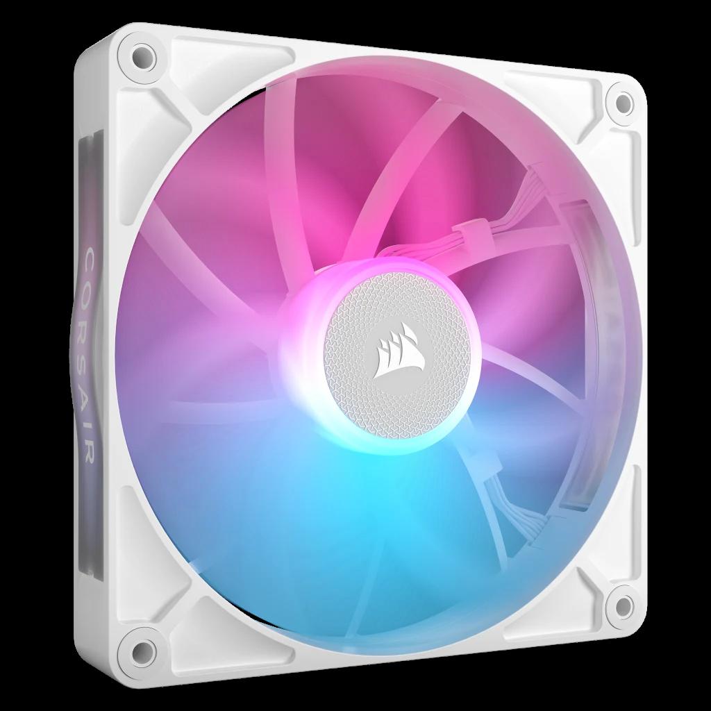 Corsair iCUE LINK RX140 RGB Case per computer Ventilatore 14 cm Bianco 1 pz (CORSAIR ICUE RX140 RGB 140MM PWM 1PK WHI)