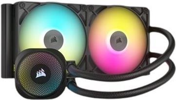 Corsair iCUE LINK TITAN 240 RX RGB Liquid CPU Cooler, RX120 RGB Magnetic Dome Fans, 20 LED Pump Head, iCUE LINK Hub Included, B