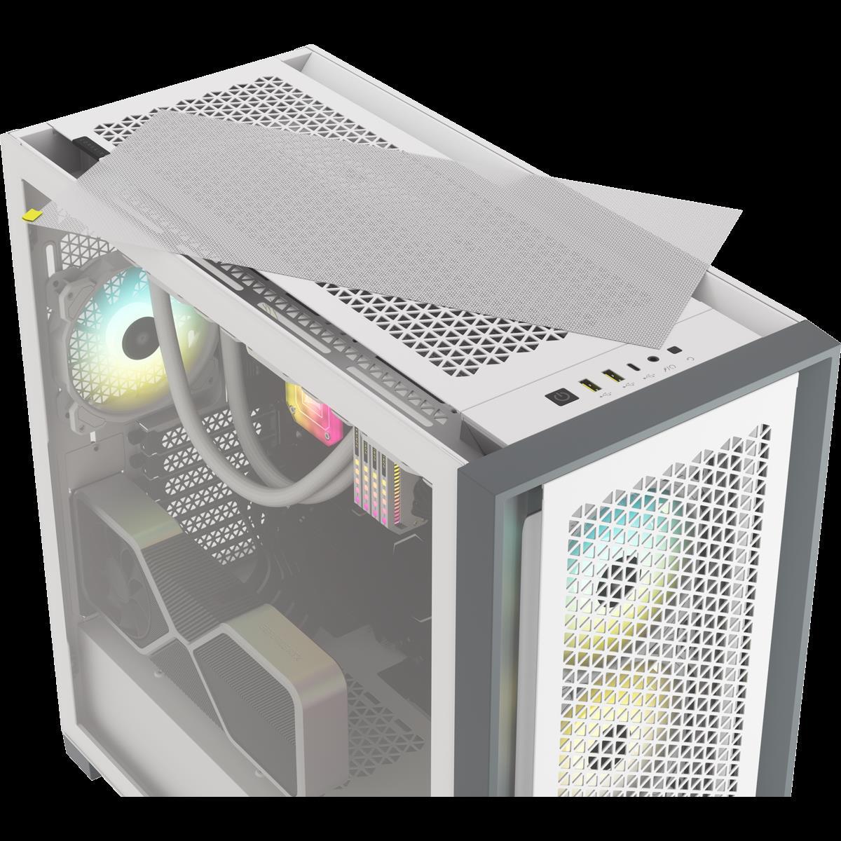 Cors iCUE 5000D RGB Airflow Wh