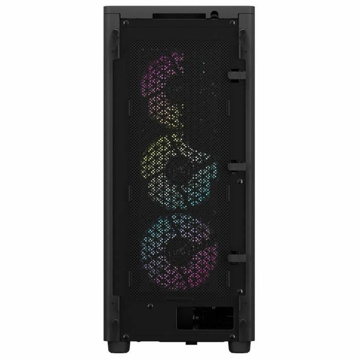 Corsair 2000D RGB AIRFLOW Small Form Factor SFF Nero (Corsair iCUE 2000D RGB Airflow Mini ITX Gaming Case Mesh Panels 3 RGB Fan