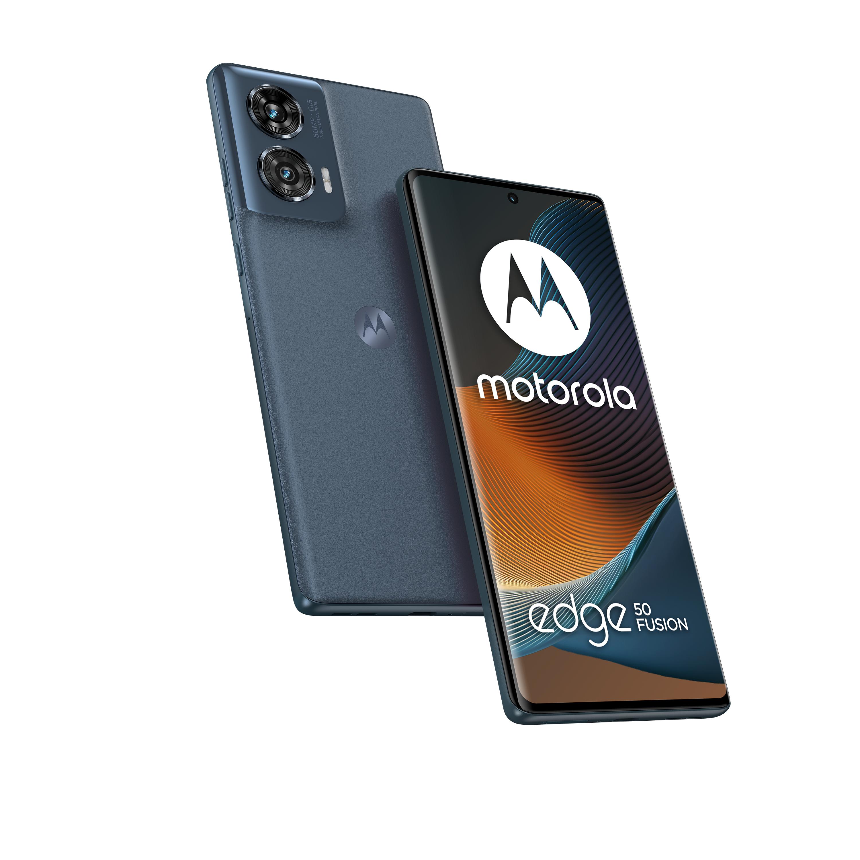 Motorola Edge 50 Fusion 17 cm 6.7 Doppia SIM Android 14 5G USB tipo-C 12 GB 256 GB 5000 mAh Blu (Motorola Edge50 Fusion Forest