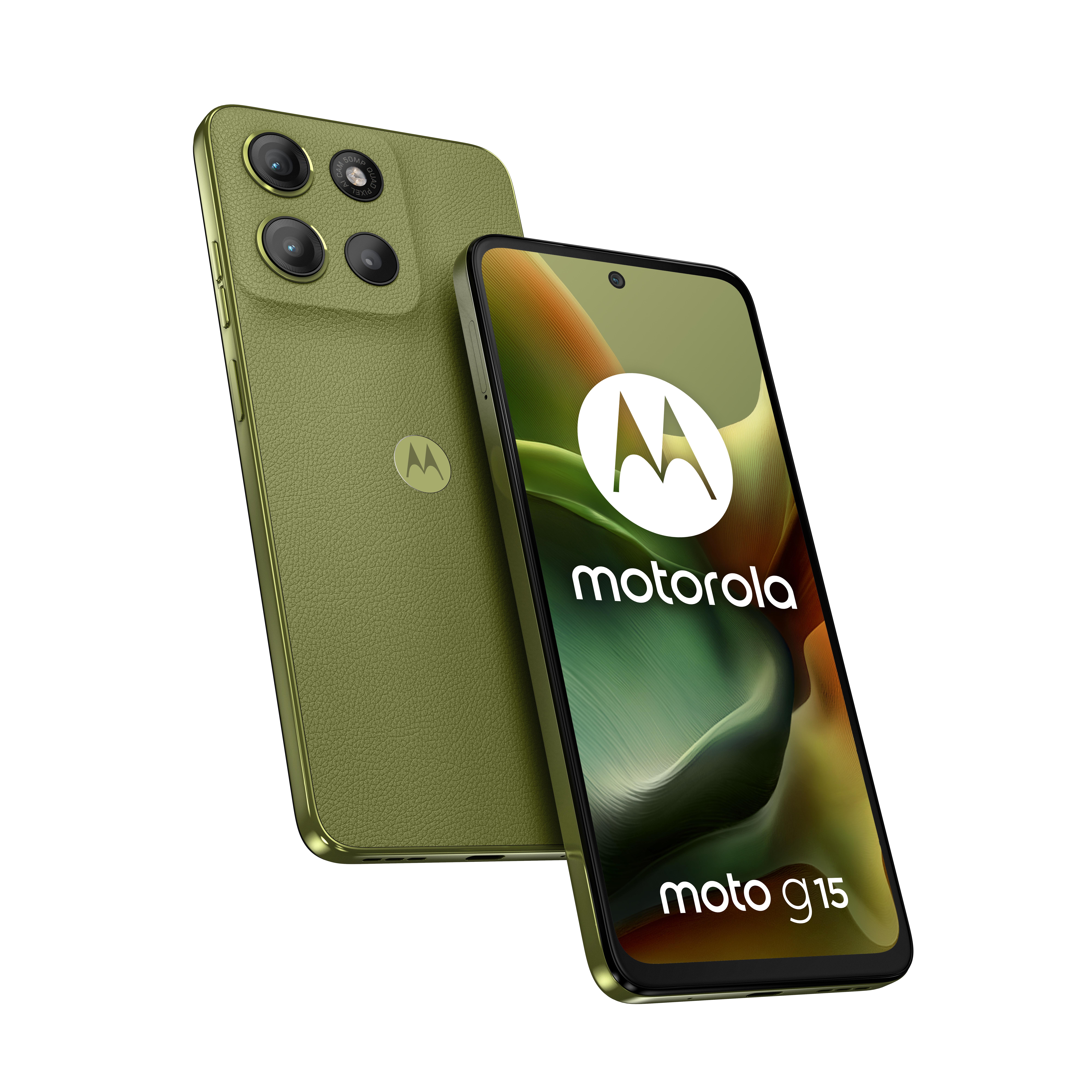 Motorola moto g15 171 cm (6.72") Doppia SIM Android 15 4G USB tipo-C 4 GB 128 GB 5200 mAh Verde