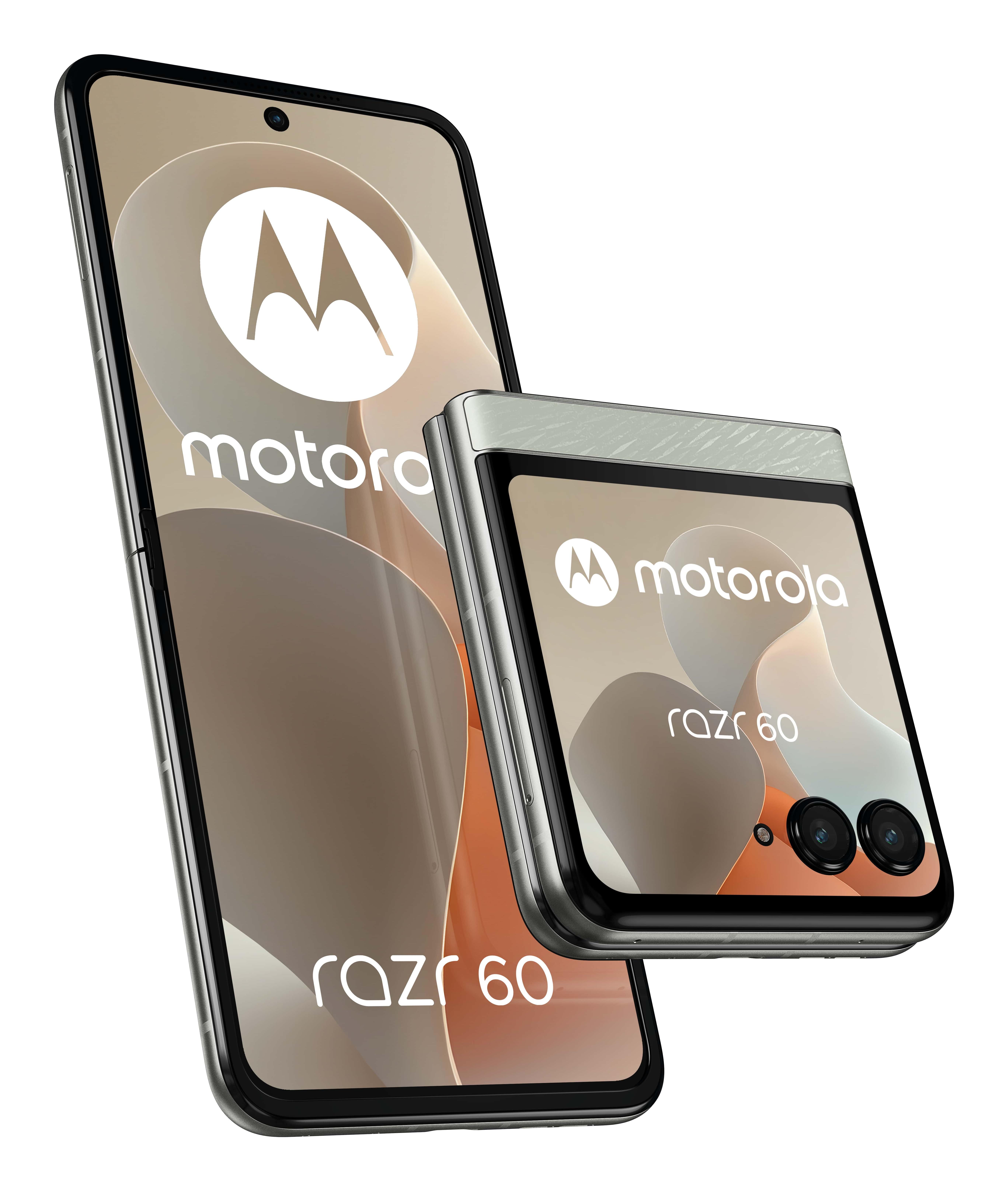Motorola razr 60 con Moto...