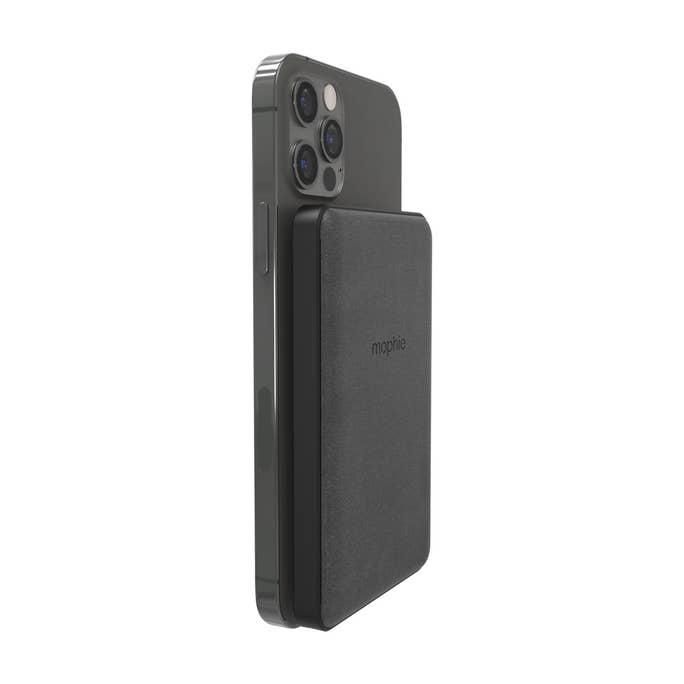 mophie snap+ juice pack mini 5000 mAh Carica wireless Nero (mophie snap+ juice pack mini - Wireless charging mat / power bank -