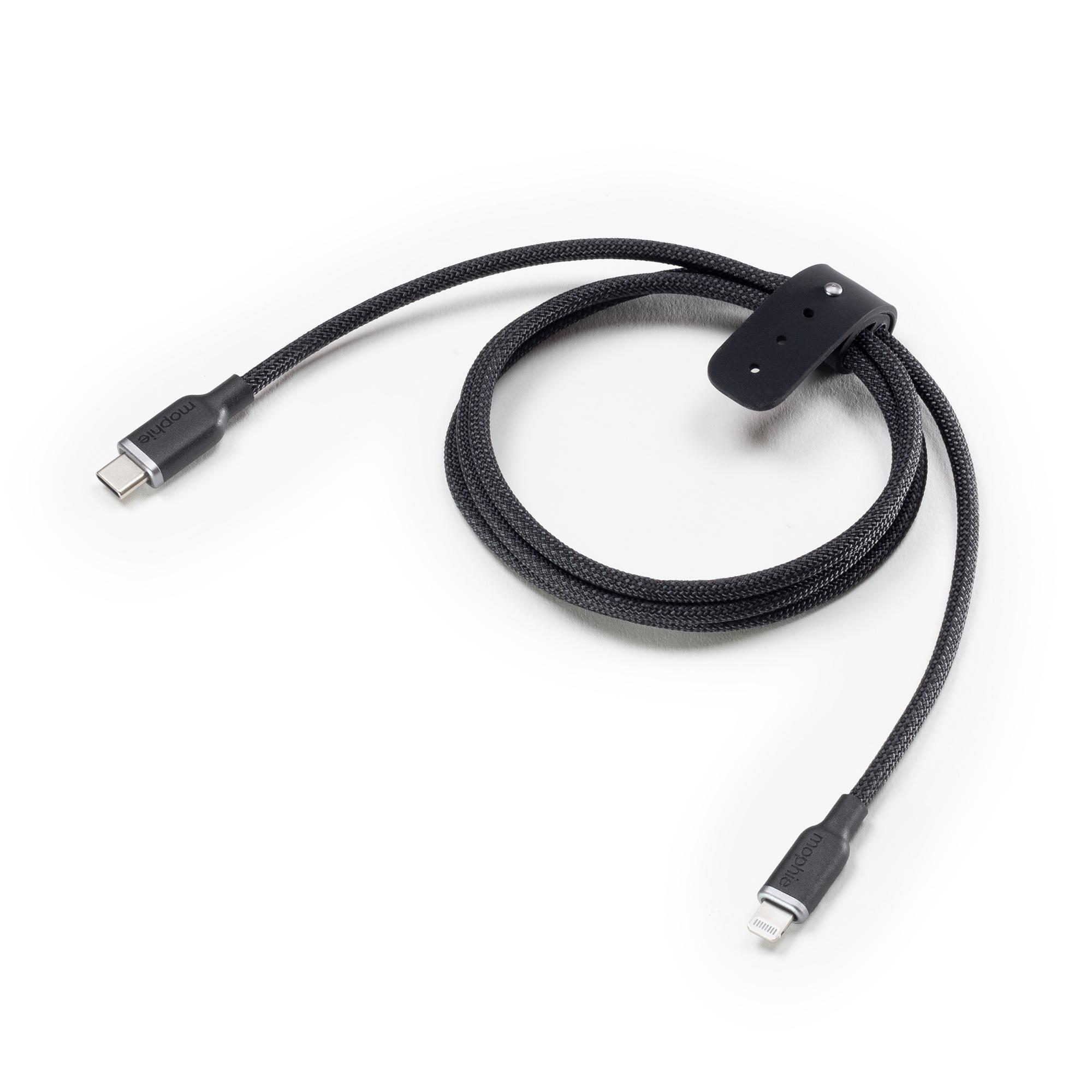 ZAGG 409912831 cavo per cellulare Nero 1 m USB C Lightning