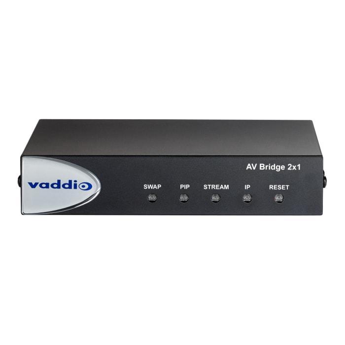 Vaddio 999-8250-001 AV bridge 1920 x 1080 Pixel Collegamento ethernet LAN Nero (Vaddio AV Bridge 2x1)