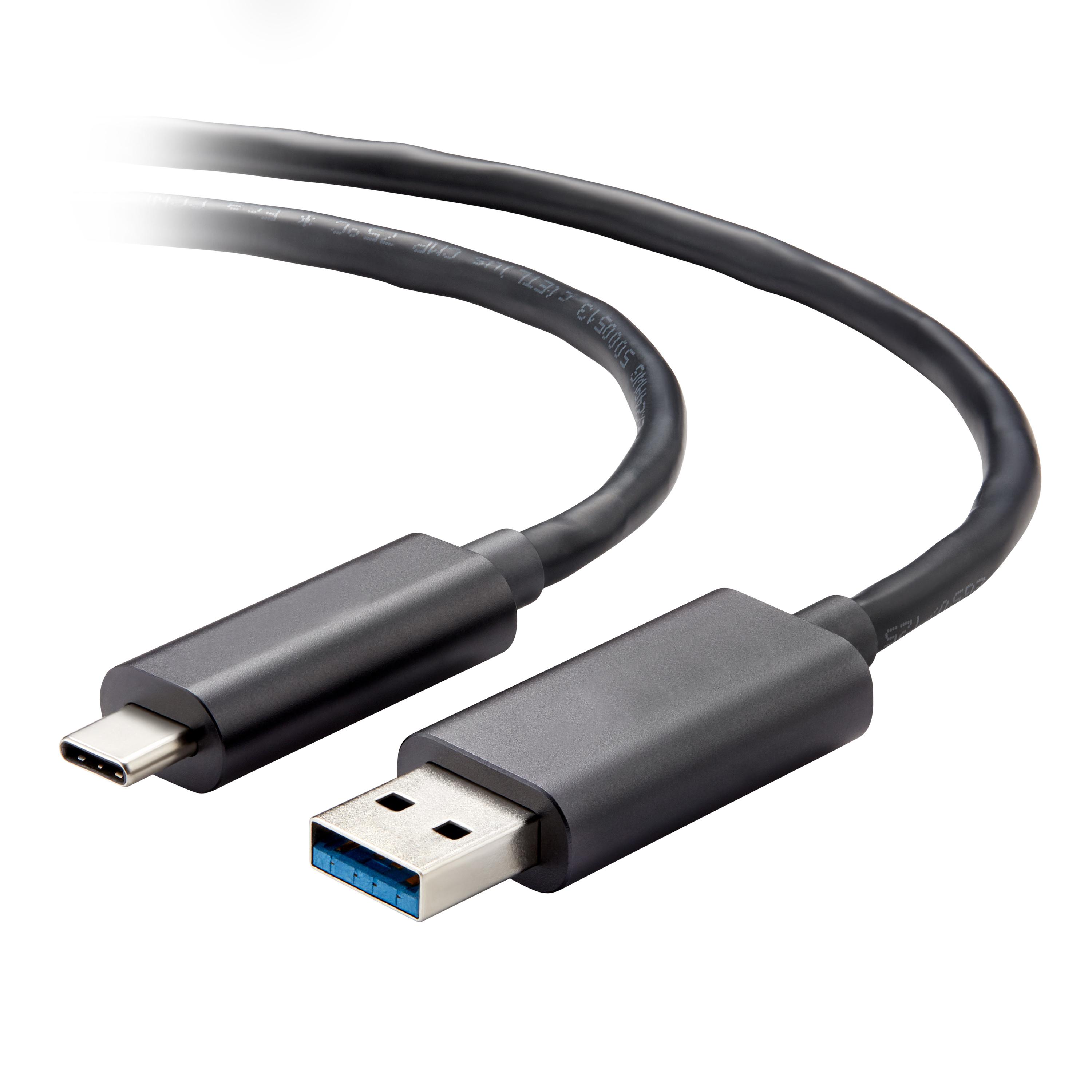 Vaddio 440-1007-008 cavo USB 8 m USB 3.2 Gen 2 (3.1 Gen 2) USB C USB A Nero