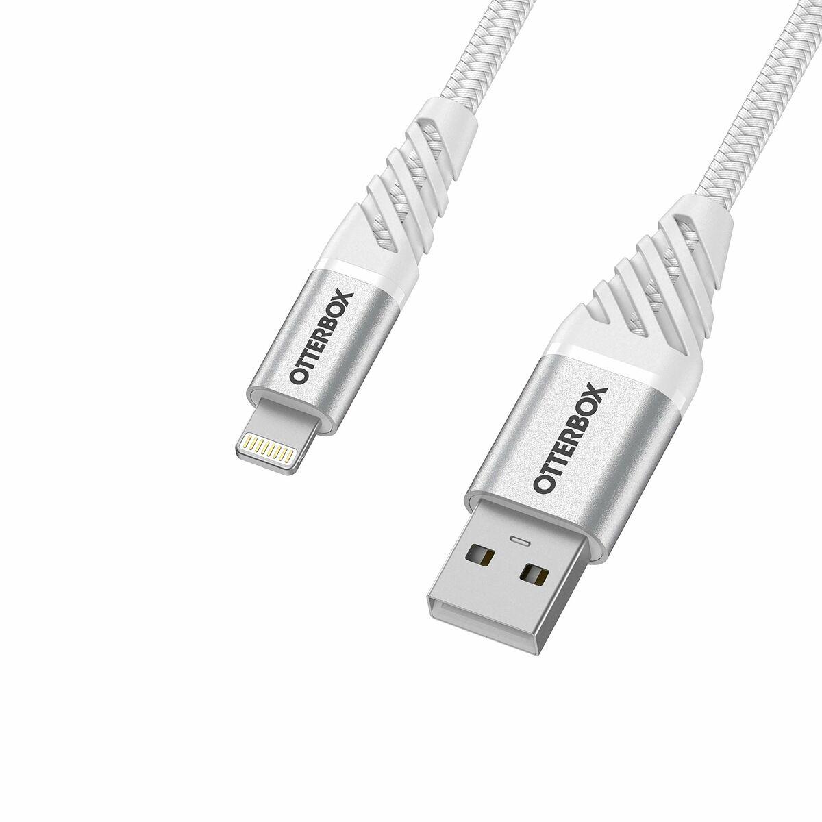 OTTERBOX PREMIUM CABLE USB - ALIGHTNING 1M WHITE