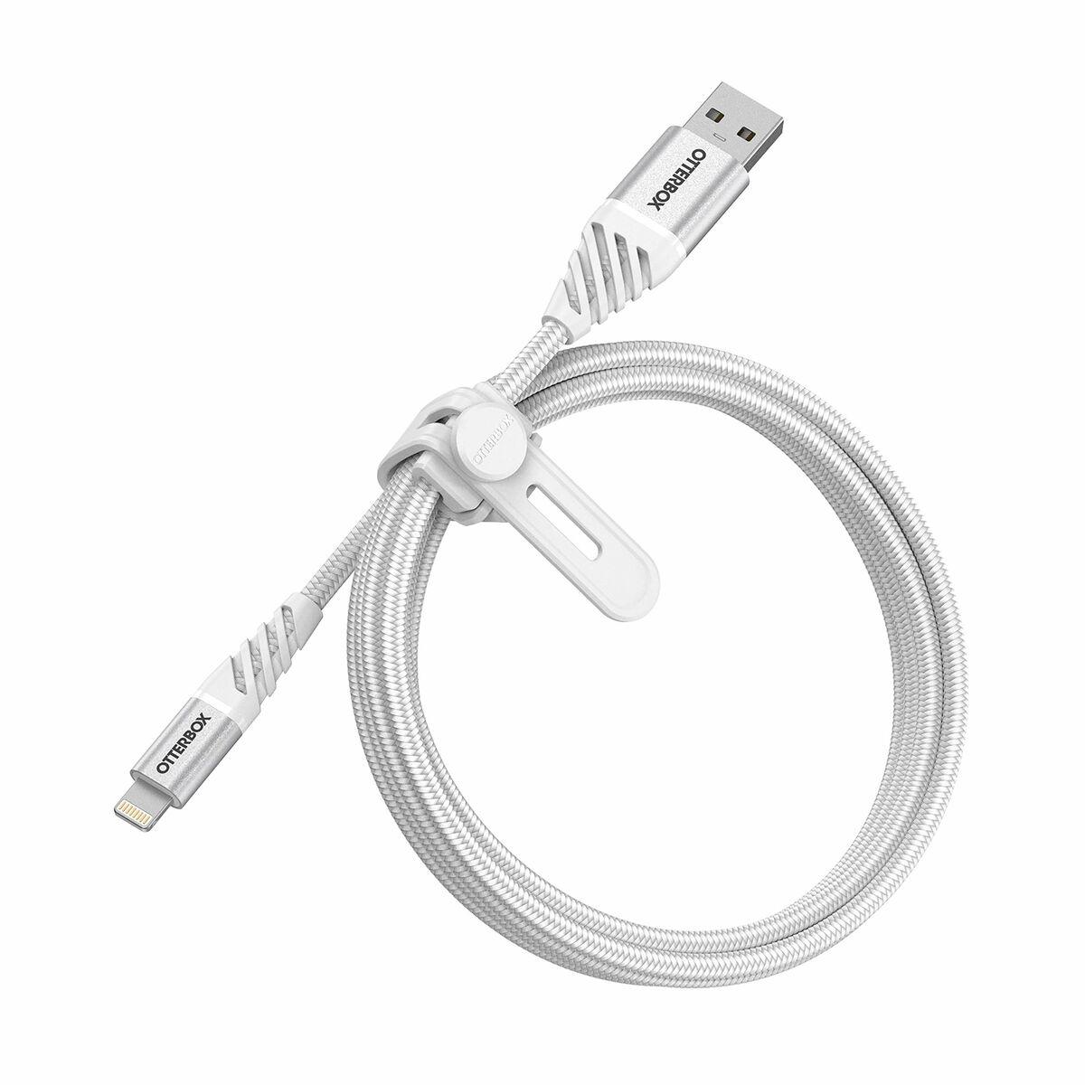OTTERBOX PREMIUM CABLE USB - ALIGHTNING 1M WHITE